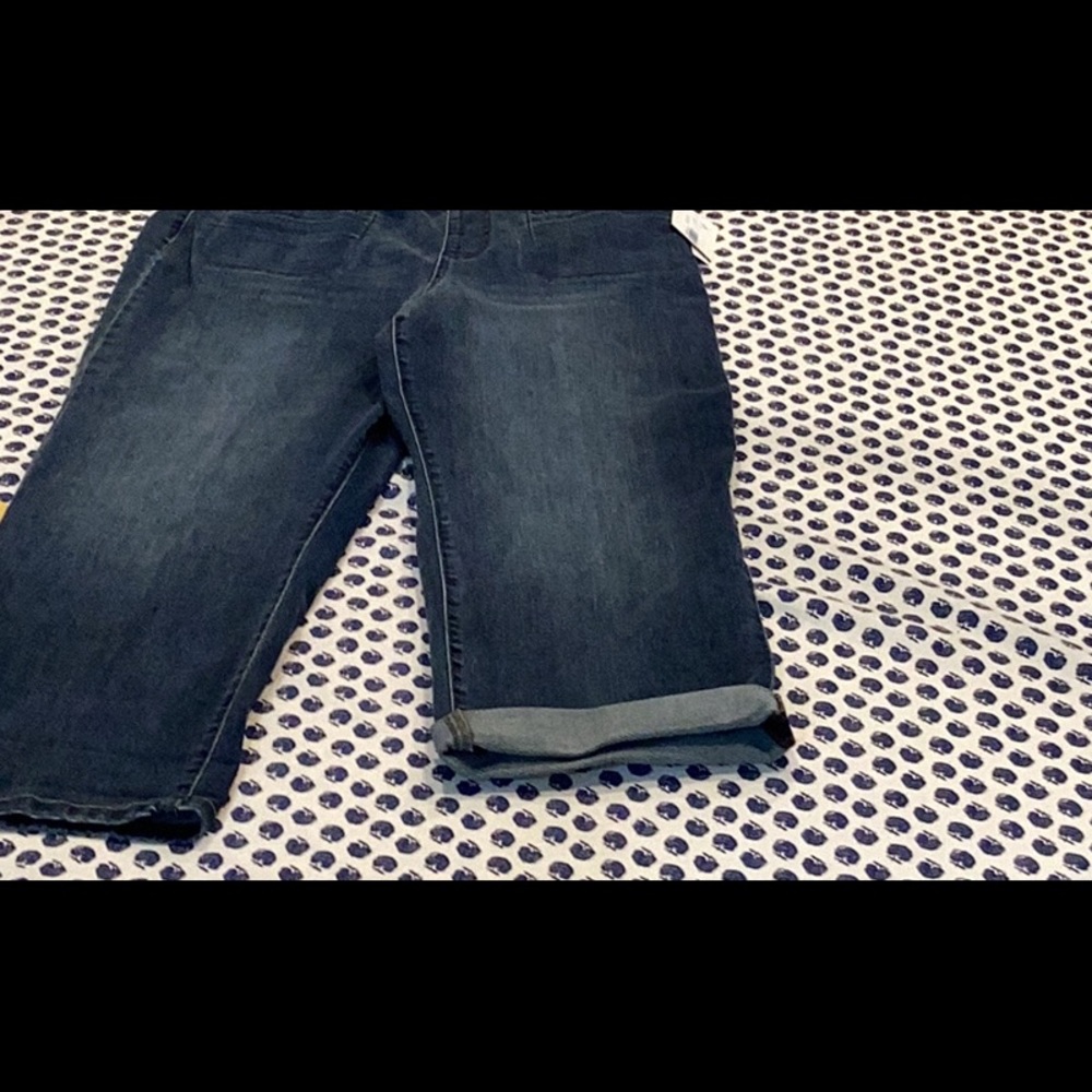Westbound Dark Blue Straight Leg Denim Jeans - Picture 6 of 8